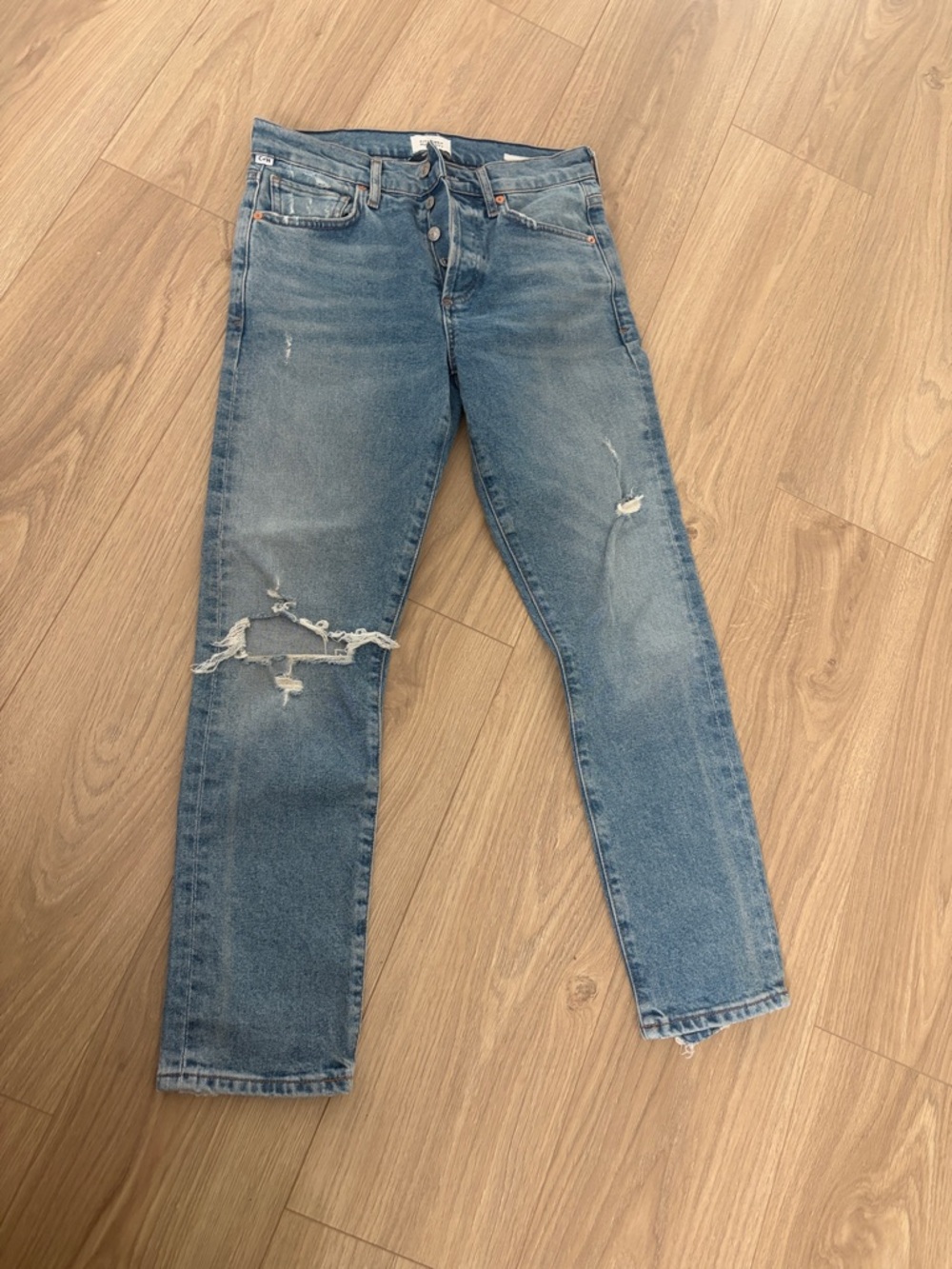 Citizens Of Humanity Emerson Medium Wash Straight Leg Jeans